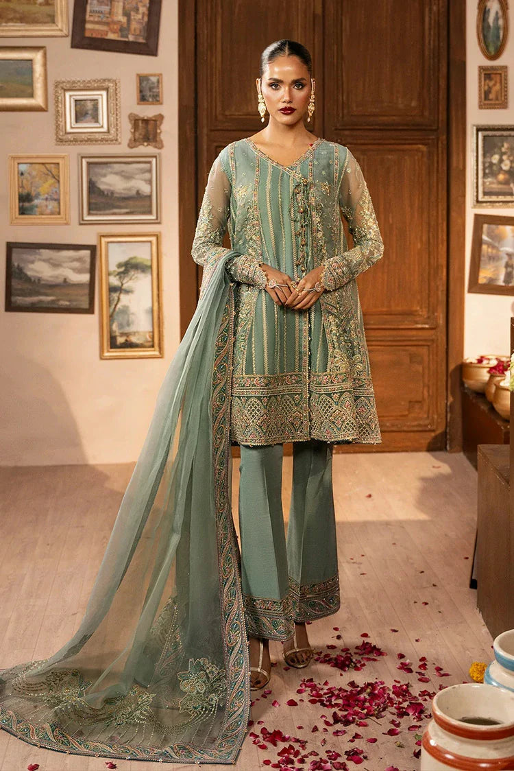 Picture of Zarizaa - Push Pawan - 04-Kirsi - Unstitched - Available at Raja Sahib