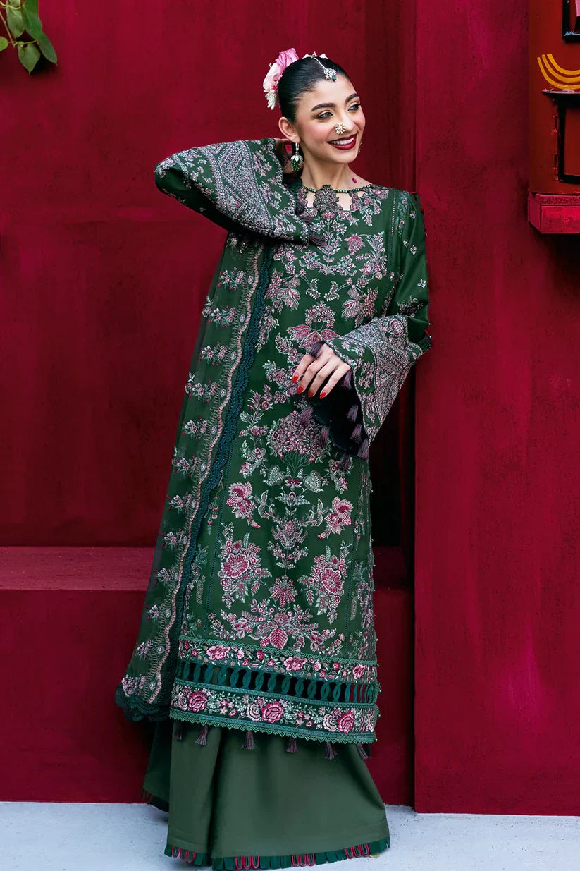 Picture of Shagna - Dilras Luxury Lawn Collection - SUROOR SL-01 - Unstitched - Available at Raja Sahib