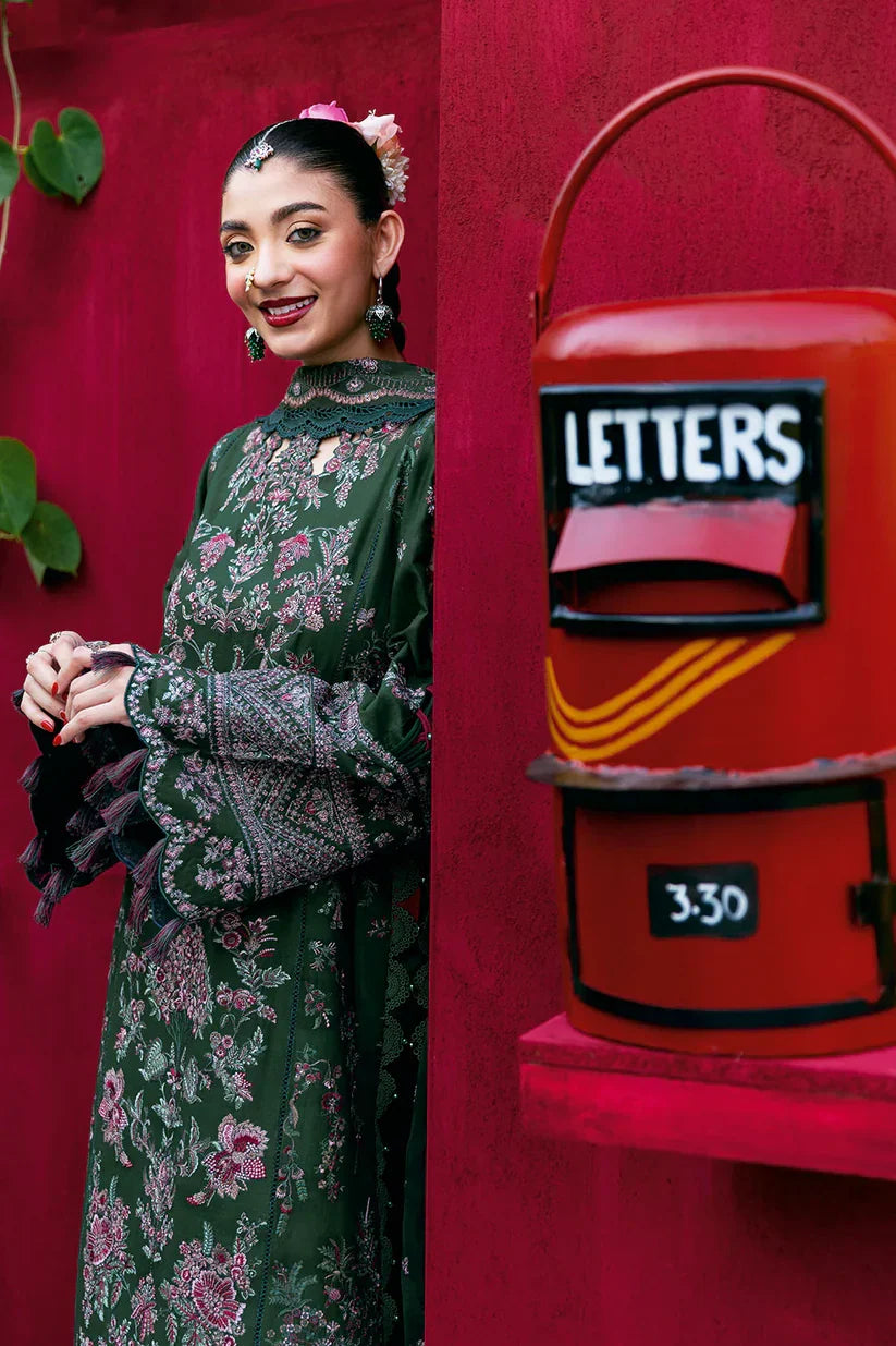 Picture of Shagna - Dilras Luxury Lawn Collection - SUROOR SL-01 - Unstitched - Available at Raja Sahib