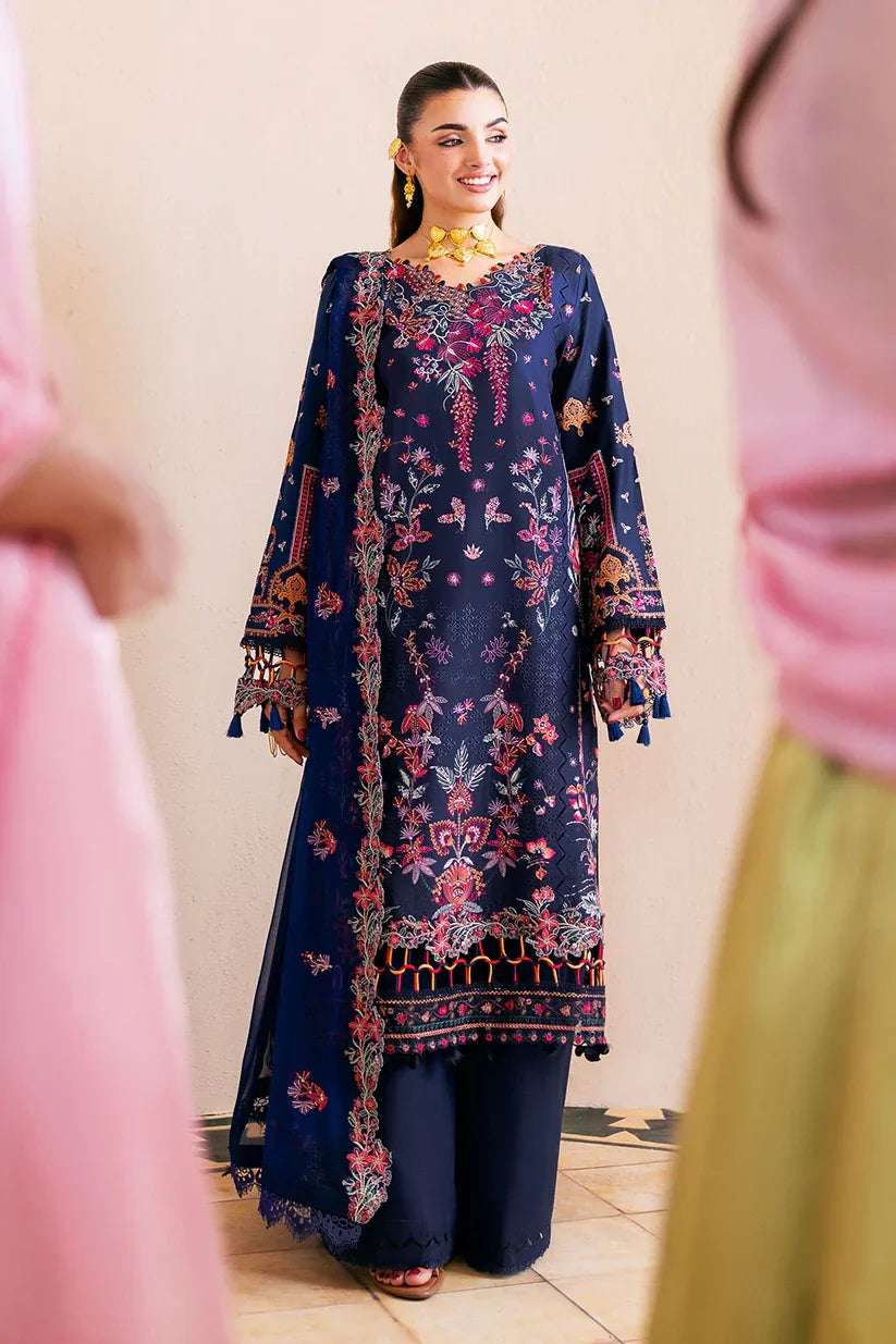 Picture of Shagna - Dilras Luxury Lawn Collection - SHAAM SL-05 - Unstitched - Available at Raja Sahib