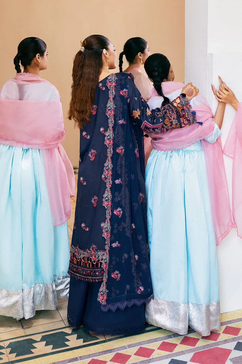 Picture of Shagna - Dilras Luxury Lawn Collection - SHAAM SL-05 - Unstitched - Available at Raja Sahib