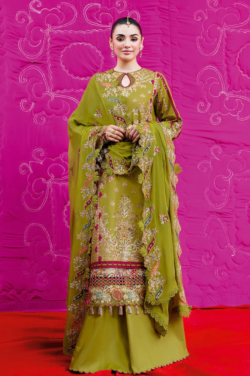 Picture of Shagna - Dilras Luxury Lawn Collection - ROSHANI SL-07 - Unstitched - Available at Raja Sahib