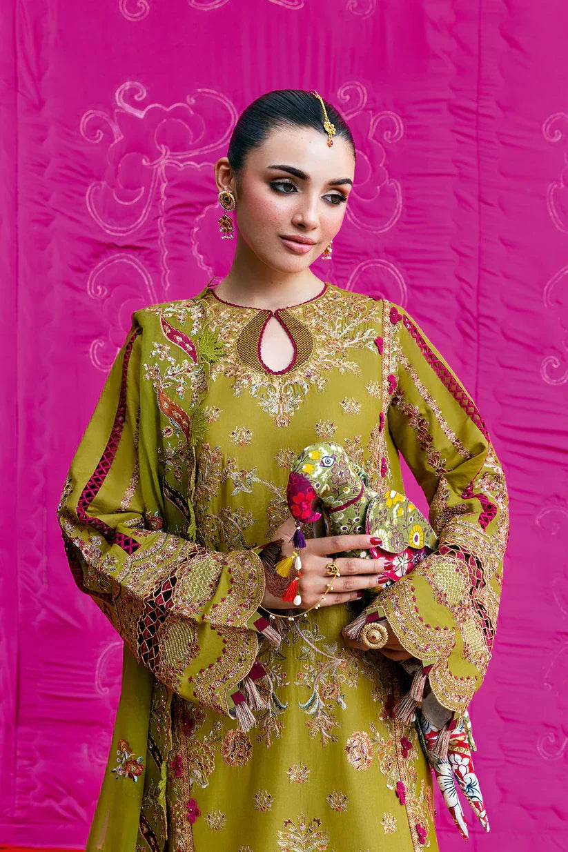 Picture of Shagna - Dilras Luxury Lawn Collection - ROSHANI SL-07 - Unstitched - Available at Raja Sahib