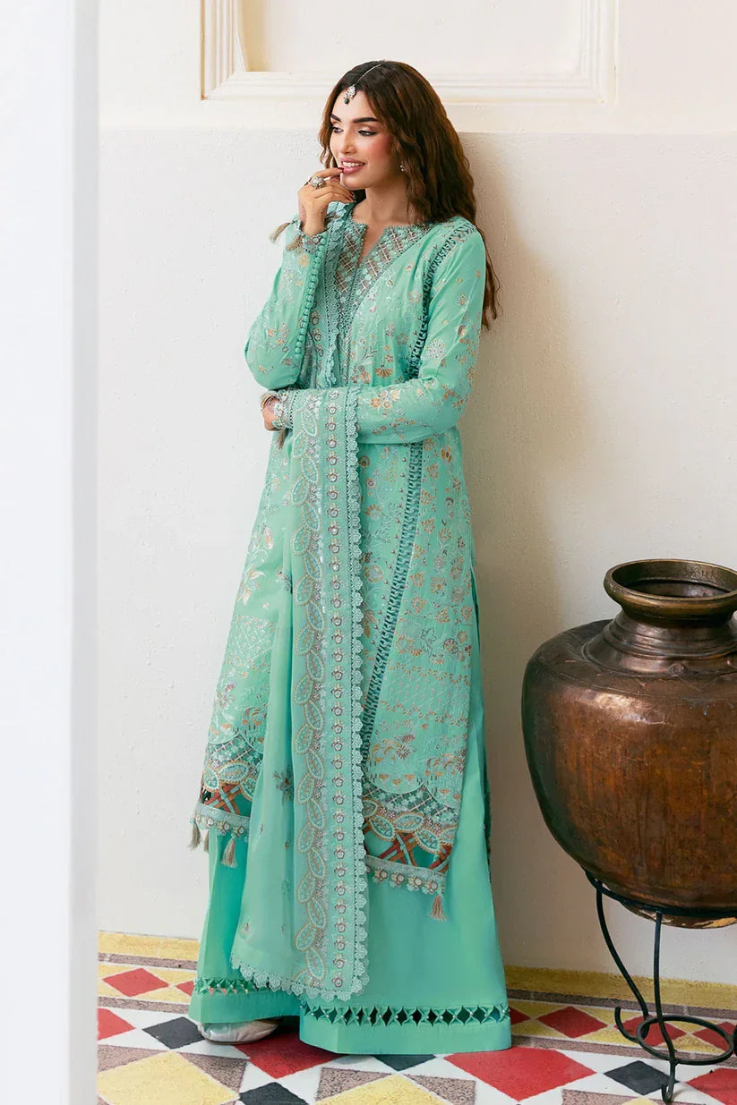 Picture of Shagna - Dilras Luxury Lawn Collection - APSARA SL-08 - Unstitched - Available at Raja Sahib