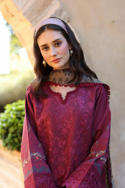 Ayleen - Naksh Collection - 01-Gulrang - Unstitched