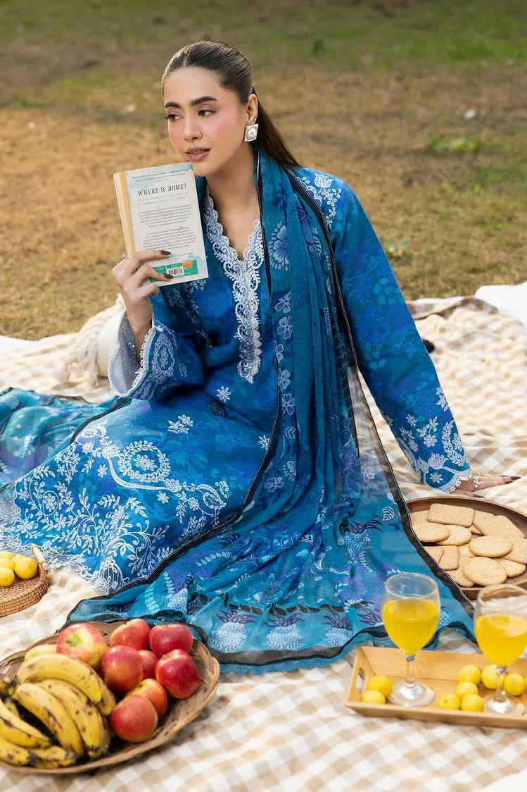 Picture of Rajbari - Summer Printkari Exclusive - Design 12 - Unstitched - Available at Raja Sahib