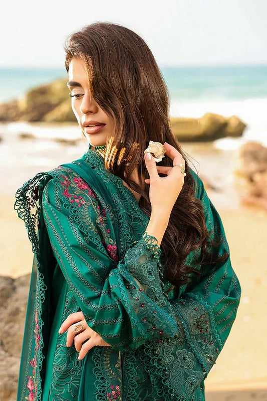 Picture of Imrozia - Hania Luxury Lawn Collection - SL-100 Kiswa - Unstitched - Available at Raja Sahib