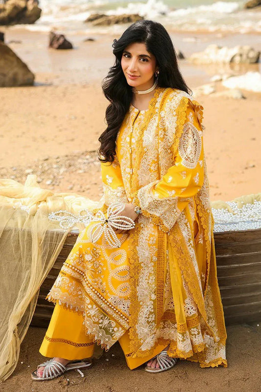 Picture of Imrozia - Hania Luxury Lawn Collection - SL-101 Ayzal - Unstitched - Available at Raja Sahib
