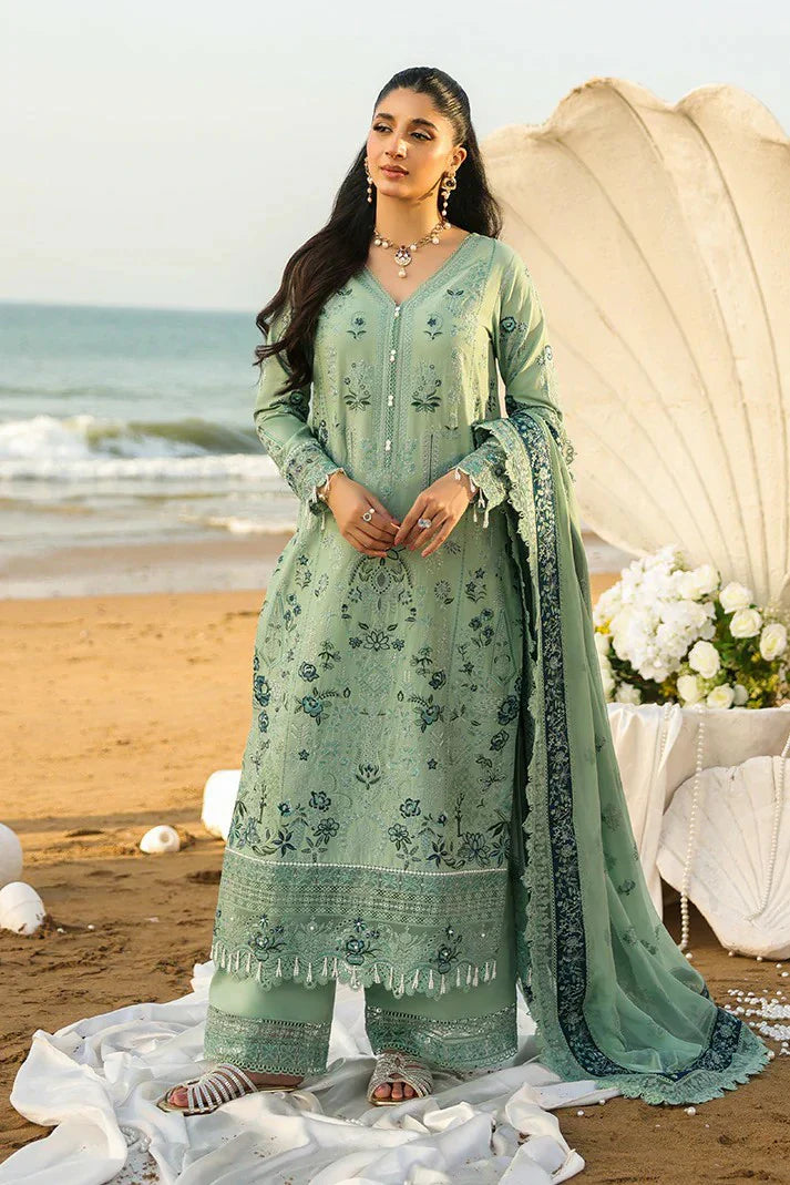 Picture of Imrozia - Hania Luxury Lawn Collection - SL-111 Naira - Unstitched - Available at Raja Sahib