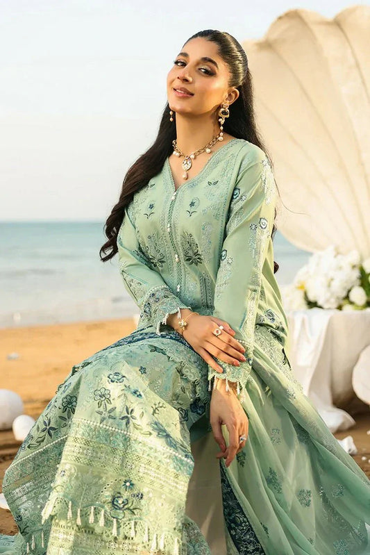 Picture of Imrozia - Hania Luxury Lawn Collection - SL-111 Naira - Unstitched - Available at Raja Sahib