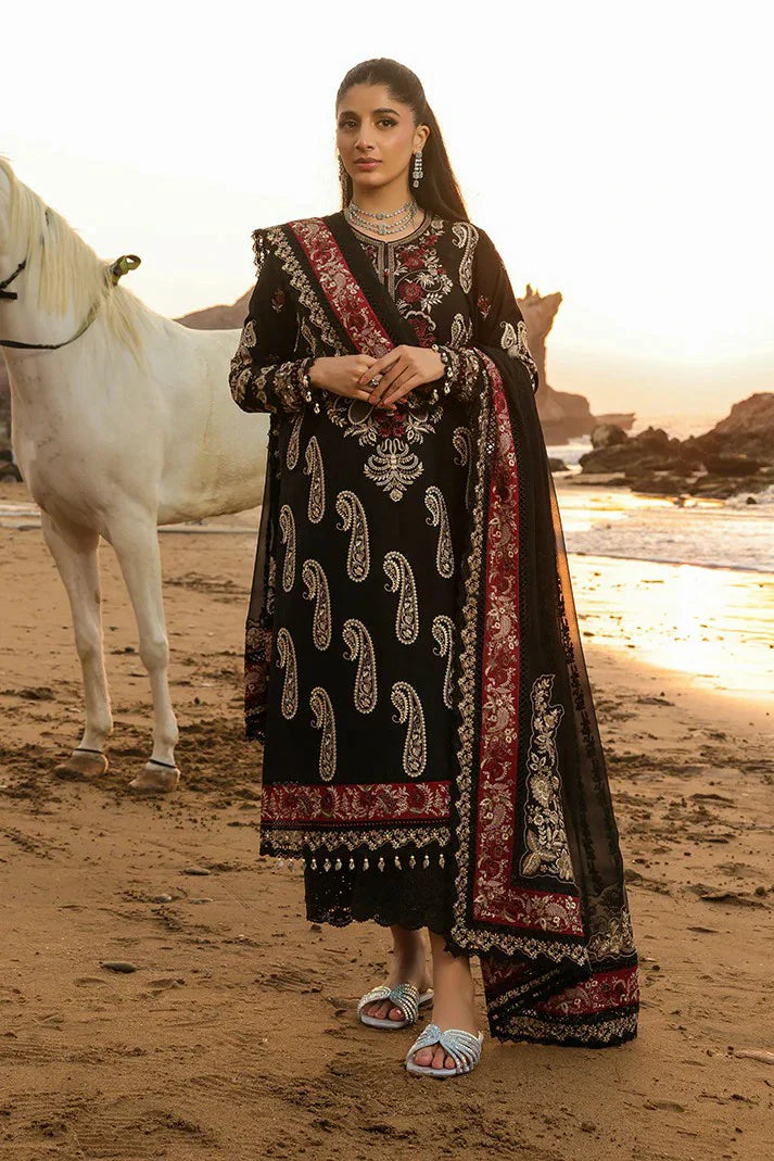 Picture of Imrozia - Hania Luxury Lawn Collection - SL-114 Zaria - Unstitched - Available at Raja Sahib