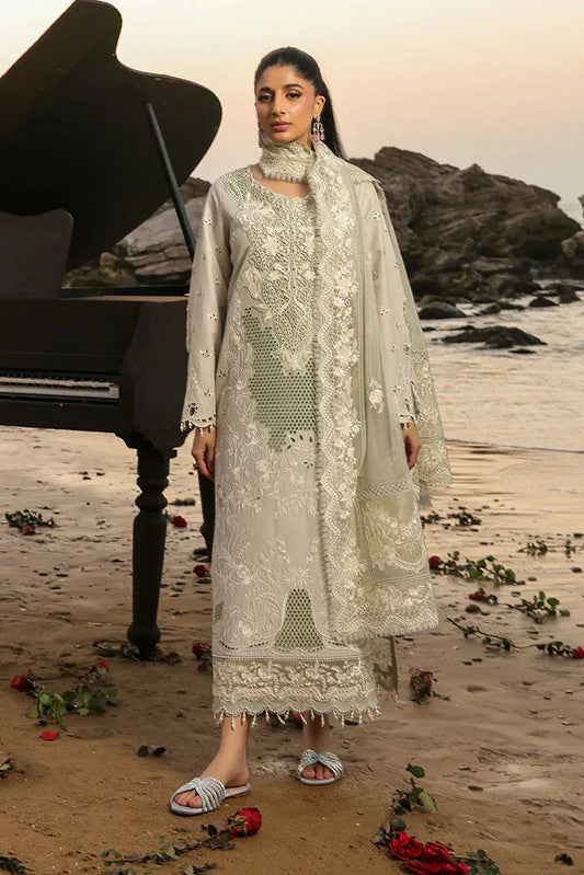 Picture of Imrozia - Hania Luxury Lawn Collection - SL-115 Elysia - Unstitched - Available at Raja Sahib