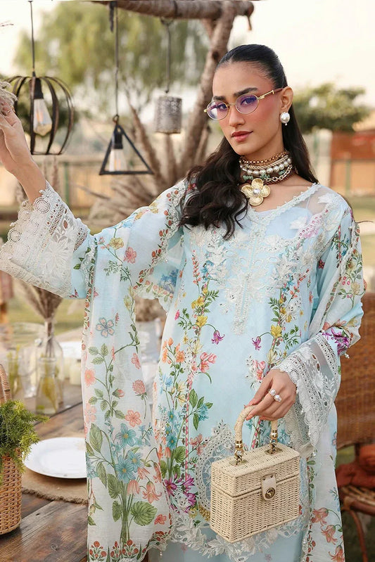 Picture of Sardinia - Festive Lawn - 1602-B WILD BLOOM - Unstitched - Available at Raja Sahib