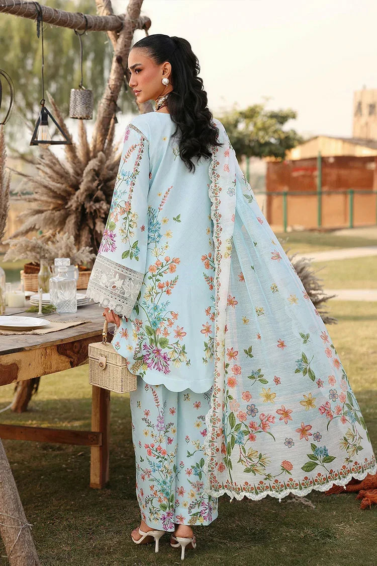 Picture of Sardinia - Festive Lawn - 1602-B WILD BLOOM - Unstitched - Available at Raja Sahib