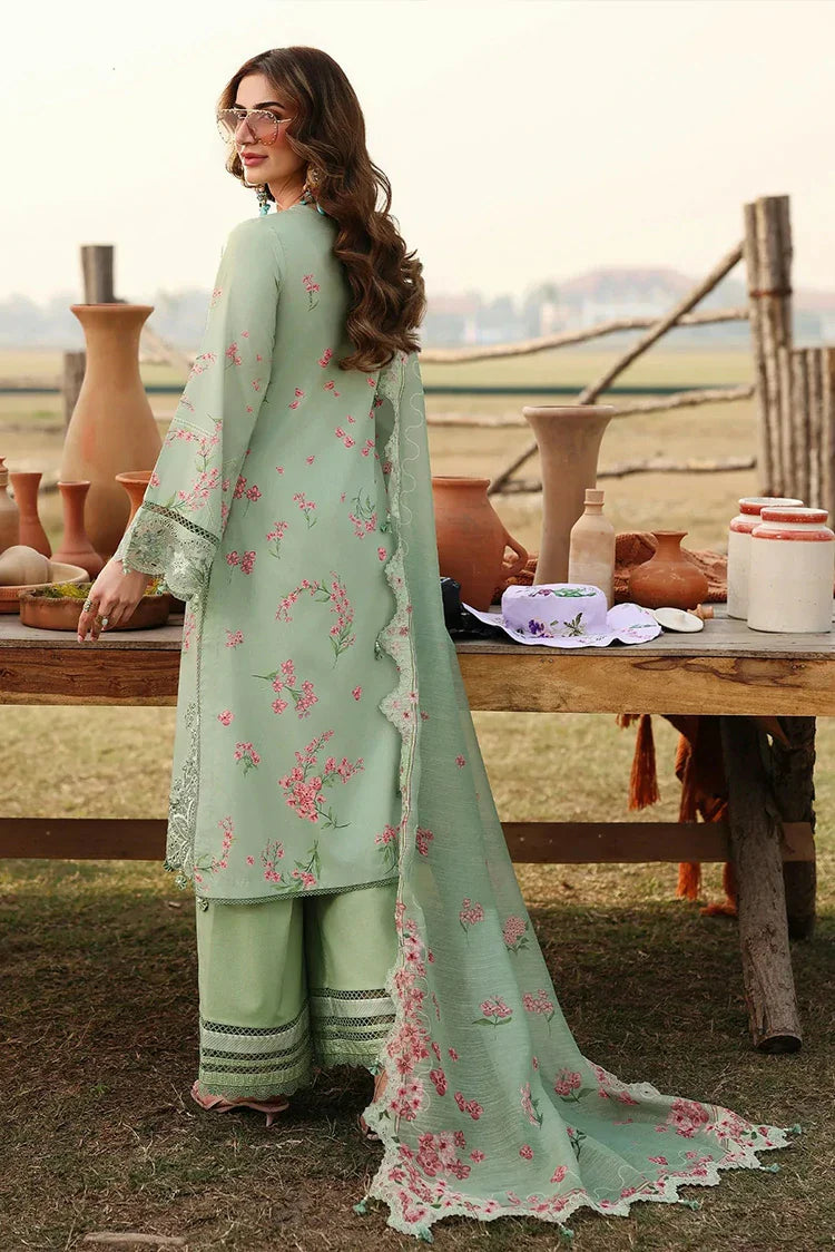 Picture of Sardinia - Festive Lawn - 1603-A WILLOW - Unstitched - Available at Raja Sahib