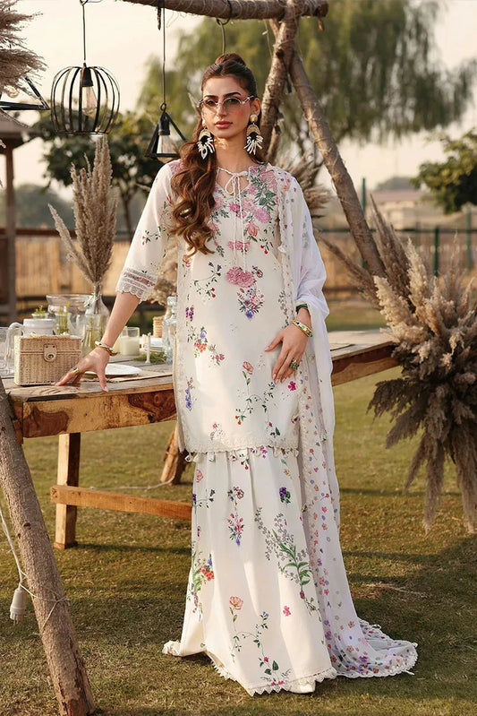 Picture of Sardinia - Festive Lawn - 1605-A WILD FLOWER - Unstitched - Available at Raja Sahib