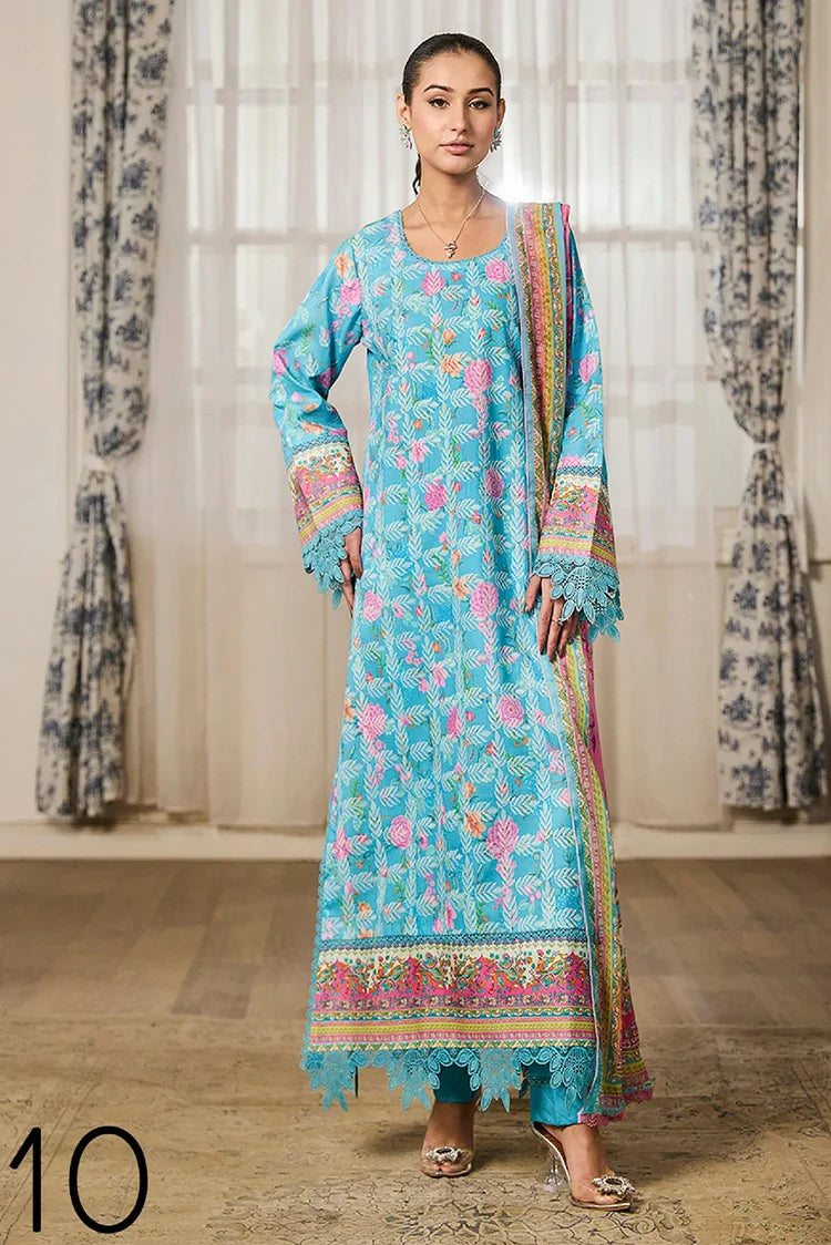 Picture of Rajbari - Raha Summer Prints Exclusive - Design 10 - Unstitched - Available at Raja Sahib