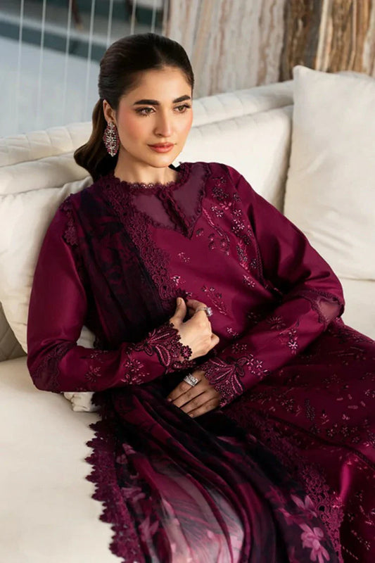 Picture of Rang Rasiya - Carnation Eid Edit - 15-Nora - Unstitched - Available at Raja Sahib