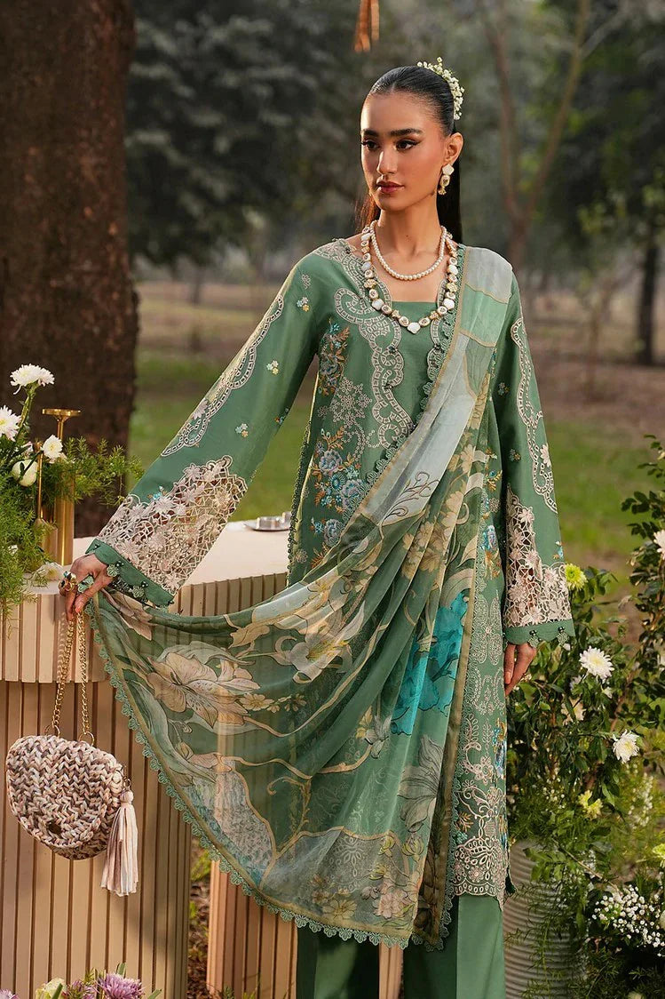 Picture of Ramsha - Ghazal Luxury Lawn Collection Vol 6 - G-604 - Unstitched - Available at Raja Sahib