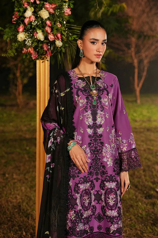Picture of Ramsha - Ghazal Luxury Lawn Collection Vol 6 - G-607 - Unstitched - Available at Raja Sahib