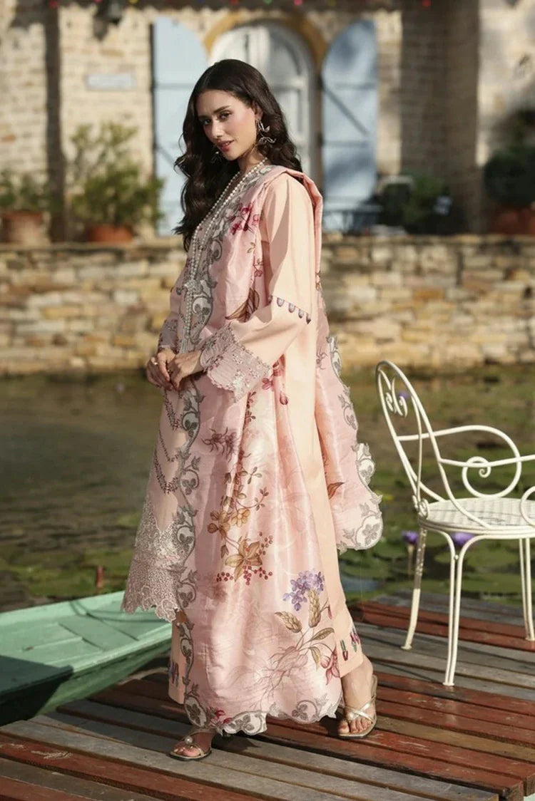 Picture of Ayleen - Luxe Blossom - 03-Aabroo - Unstitched - Available at Raja Sahib