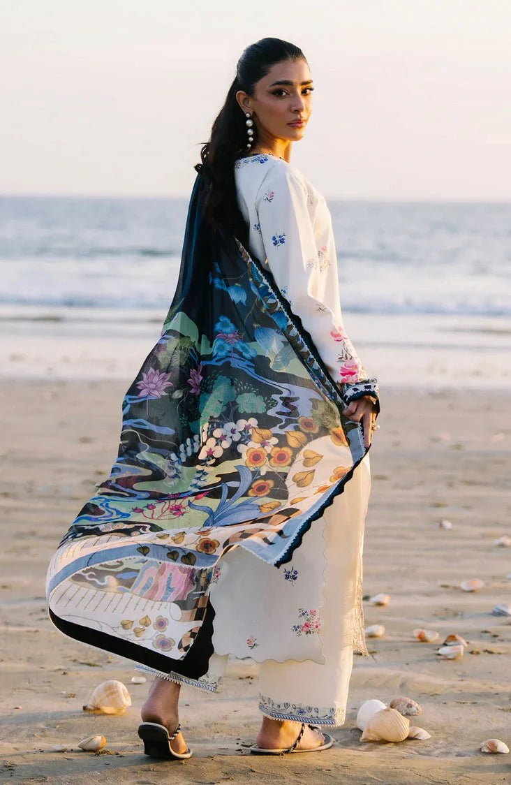 Picture of Seran - Afsanah Lawn Vol 2 - 03-ZENIA - Unstitched - Available at Raja Sahib