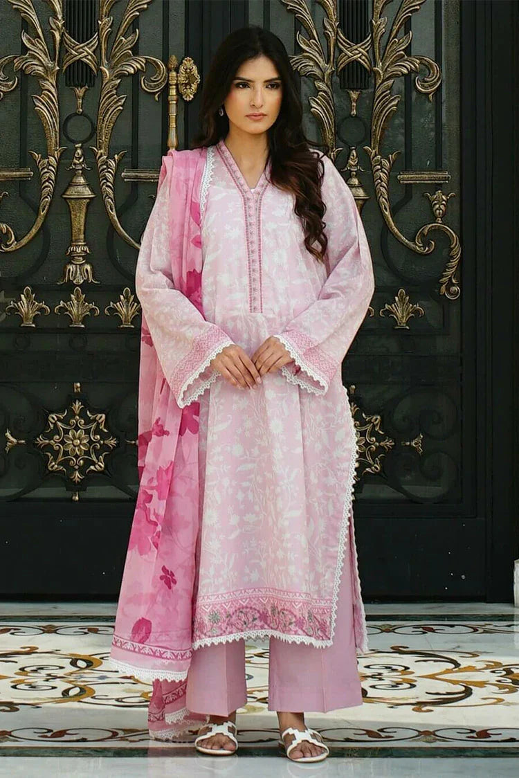 Picture of Zyna - Lawn Prints Vol 2 - 10-SERRA - Unstitched - Available at Raja Sahib