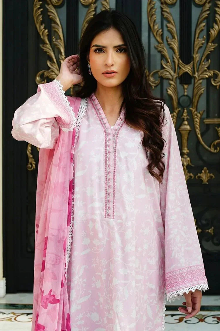 Picture of Zyna - Lawn Prints Vol 2 - 10-SERRA - Unstitched - Available at Raja Sahib
