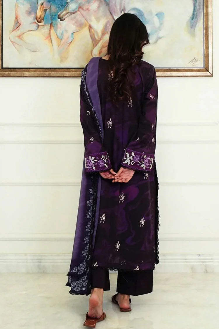 Picture of Zyna - Lawn Prints Vol 2 - 01-NIRA - Unstitched - Available at Raja Sahib