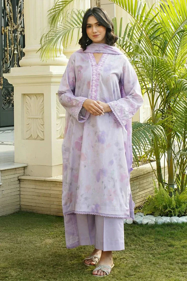 Picture of Zyna - Lawn Prints Vol 2 - 02-ELINA - Unstitched - Available at Raja Sahib