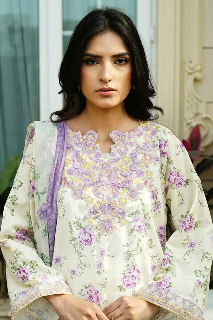 Picture of Zyna - Lawn Prints Vol 2 - 03-SELIN - Unstitched - Available at Raja Sahib