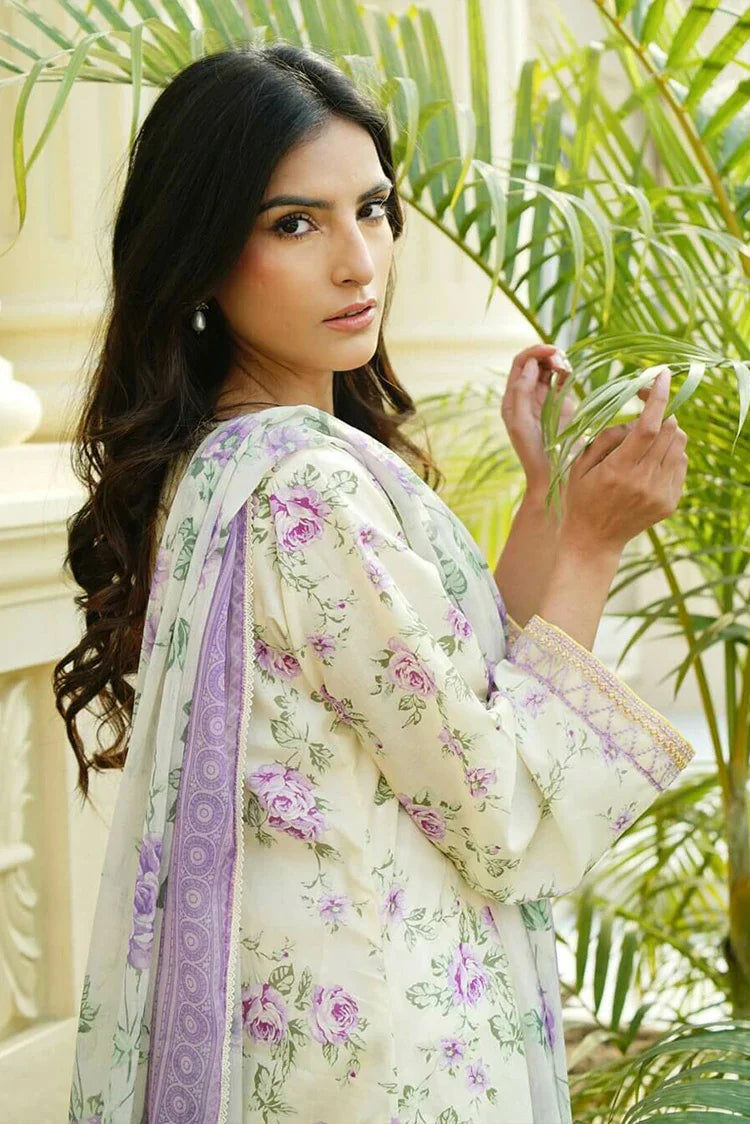 Picture of Zyna - Lawn Prints Vol 2 - 03-SELIN - Unstitched - Available at Raja Sahib