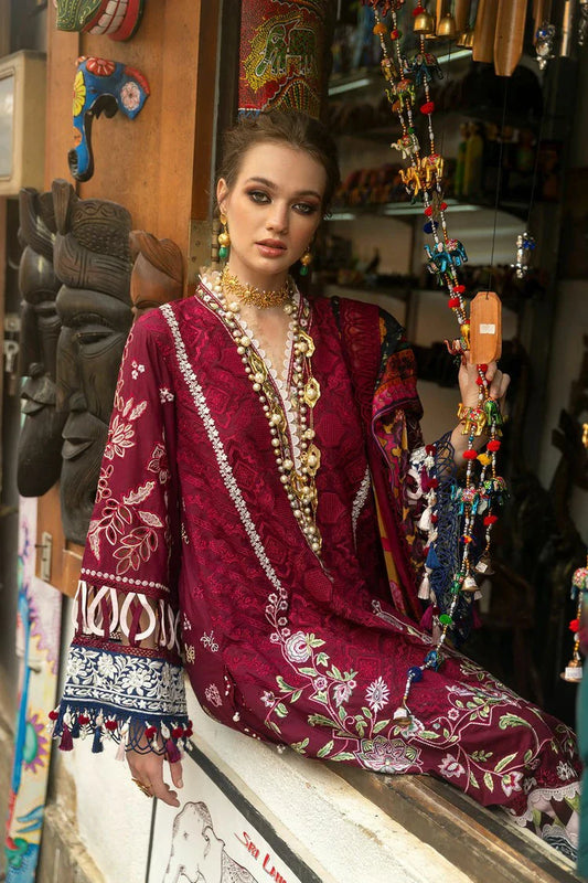 Annus Abrar - Neroli Luxury Lawn - 10 Melia - Unstitched