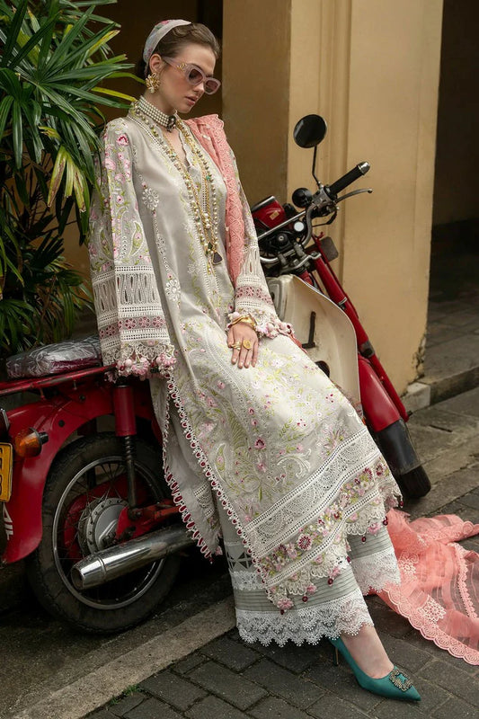 Annus Abrar - Neroli Luxury Lawn - 12 Amani - Unstitched