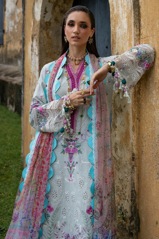 Annus Abrar - Neroli Luxury Lawn - 04 Amafah - Unstitched