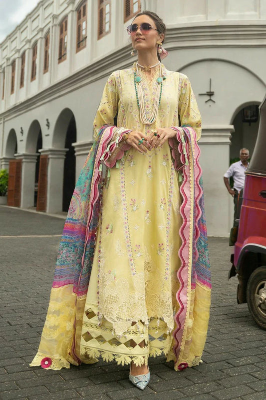 Annus Abrar - Neroli Luxury Lawn - 06 Baneera - Unstitched