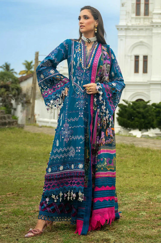 Annus Abrar - Neroli Luxury Lawn - 07 Seraya - Unstitched