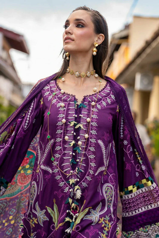 Annus Abrar - Neroli Luxury Lawn - 08 Zoila - Unstitched