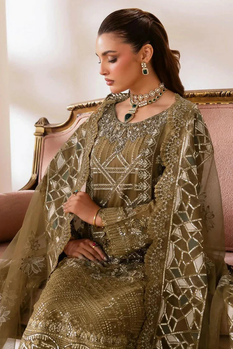 Picture of Ramsha - Satrangi Premium Chiffon Collection Vol 1 - ST-107 - Unstitched - Available at Raja Sahib