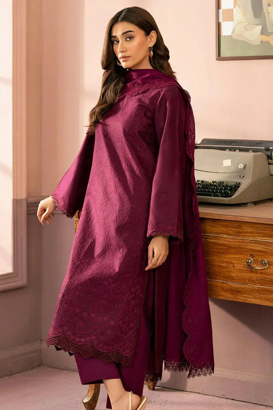 Rajbari - Raha Premium Chikankari - Design 01 - Unstitched