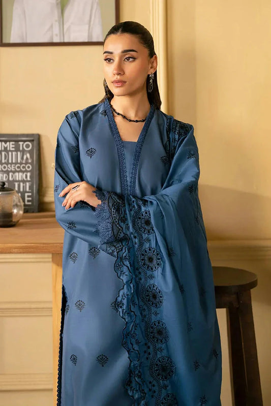 Rajbari - Raha Premium Chikankari - Design 08 - Unstitched