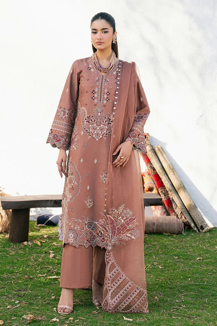 Zarizaa - Aura Of Flora - 3ULE07B-MAGMA - Unstitched