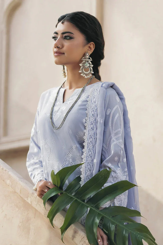 House of Nawab - Zora Luxury Lawn Vol 2 - 06-ZINNIA - Unstitched