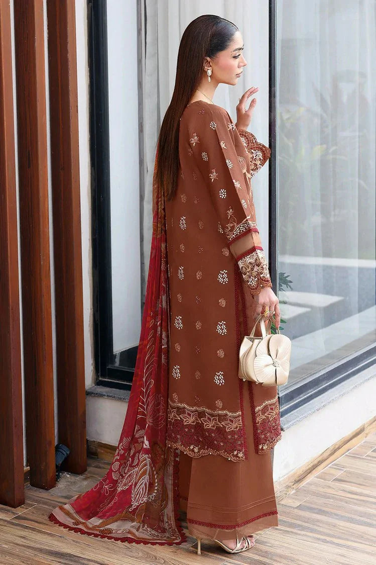 Picture of Ramsha - Andaaz Luxury Lawn Collection Vol 14 - Z-1401 - Unstitched - Available at Raja Sahib