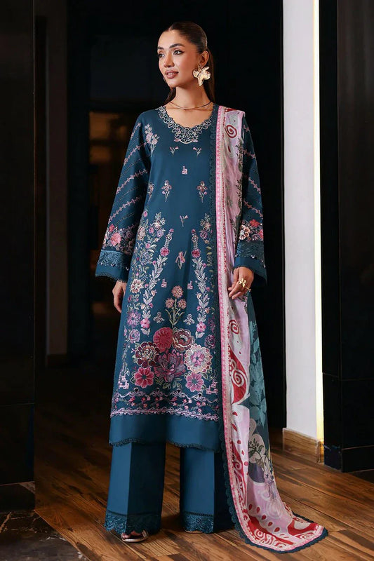 Picture of Ramsha - Andaaz Luxury Lawn Collection Vol 14 - Z-1405 - Unstitched - Available at Raja Sahib