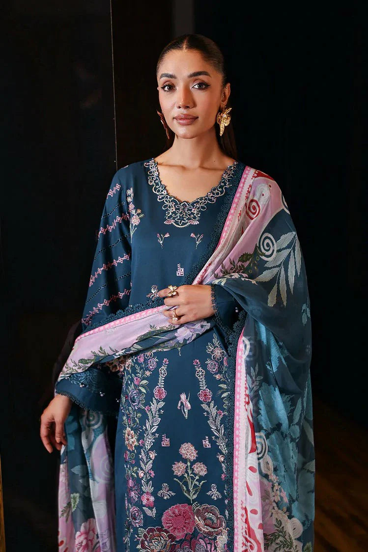 Picture of Ramsha - Andaaz Luxury Lawn Collection Vol 14 - Z-1405 - Unstitched - Available at Raja Sahib