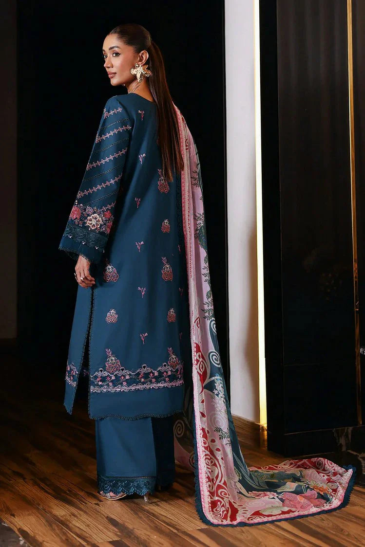 Picture of Ramsha - Andaaz Luxury Lawn Collection Vol 14 - Z-1405 - Unstitched - Available at Raja Sahib