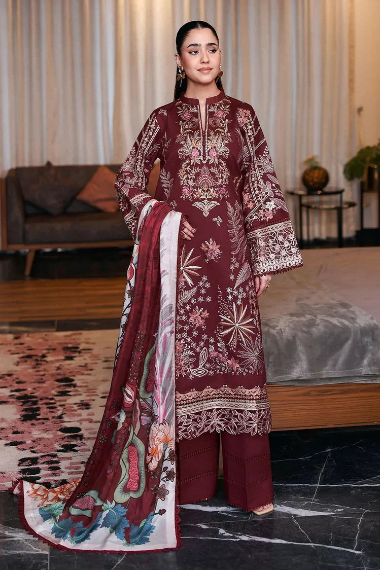 Picture of Ramsha - Andaaz Luxury Lawn Collection Vol 14 - Z-1406 - Unstitched - Available at Raja Sahib