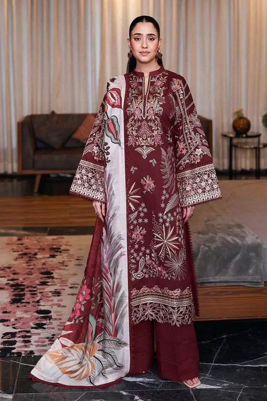 Picture of Ramsha - Andaaz Luxury Lawn Collection Vol 14 - Z-1406 - Unstitched - Available at Raja Sahib