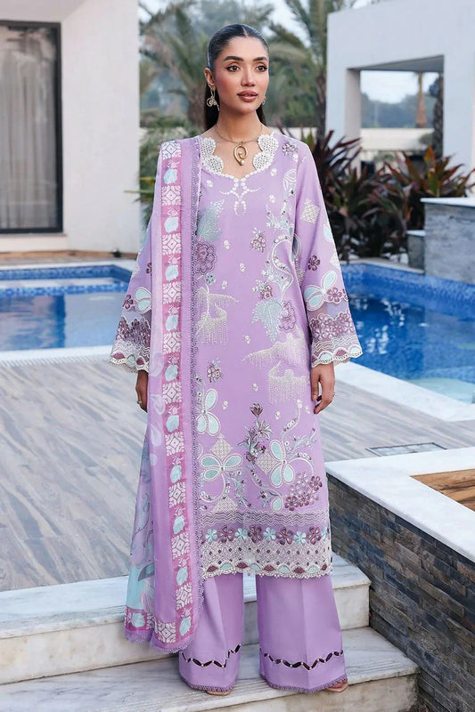 Picture of Ramsha - Andaaz Luxury Lawn Collection Vol 14 - Z-1407 - Unstitched - Available at Raja Sahib